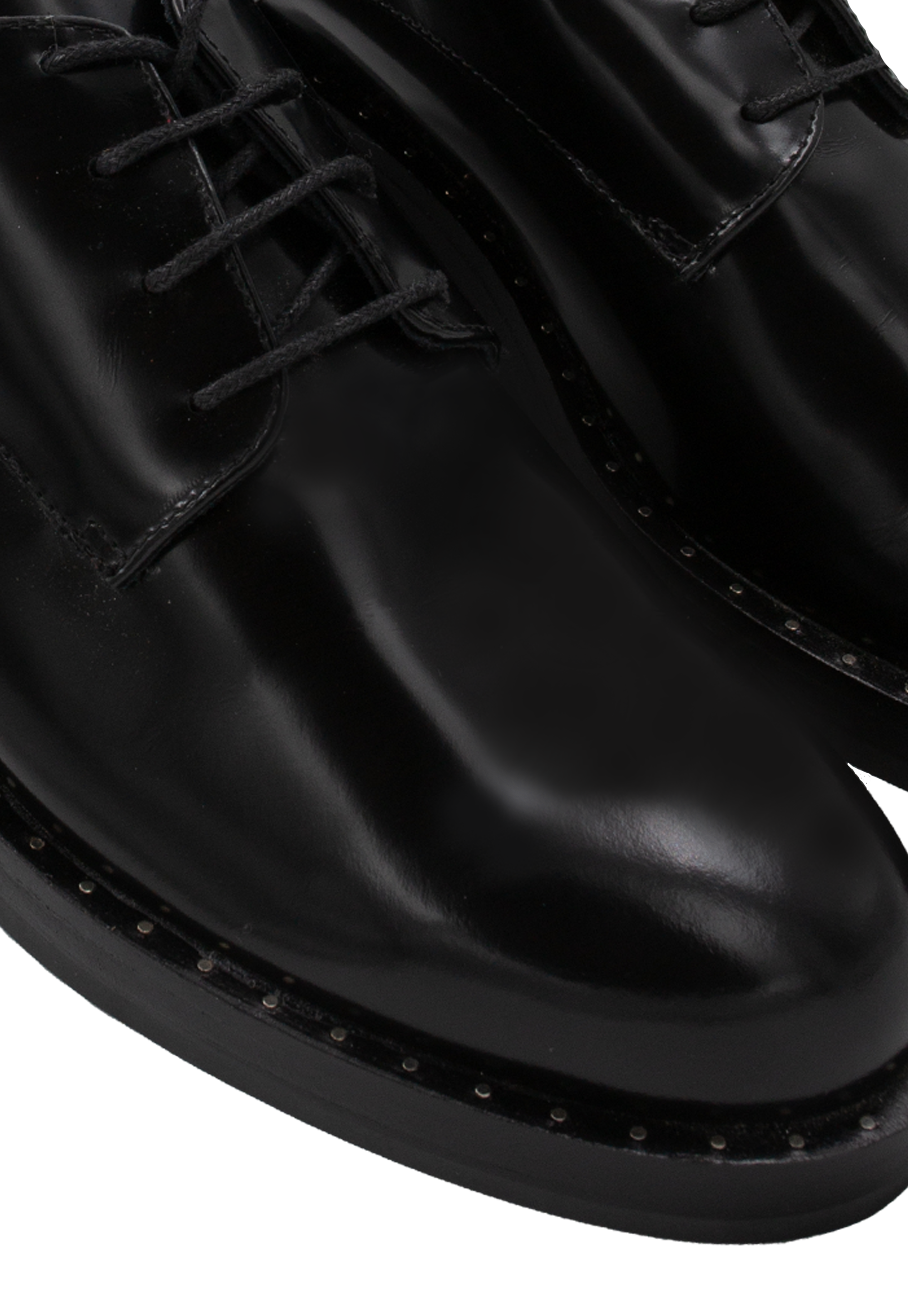 Classic lace-up flat shoes