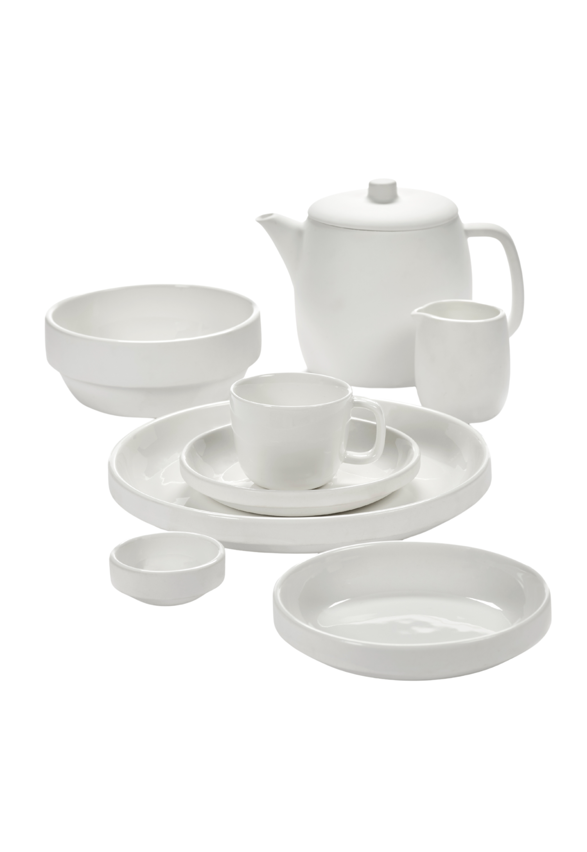 Low Plate Matt M / Set of 8 / Vincent Van Duysen