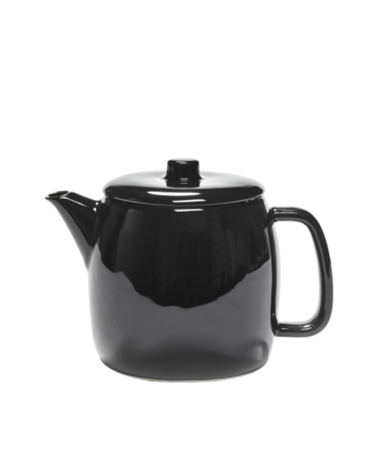 Tea Pot Glazed Black / Vincent Van Duysen