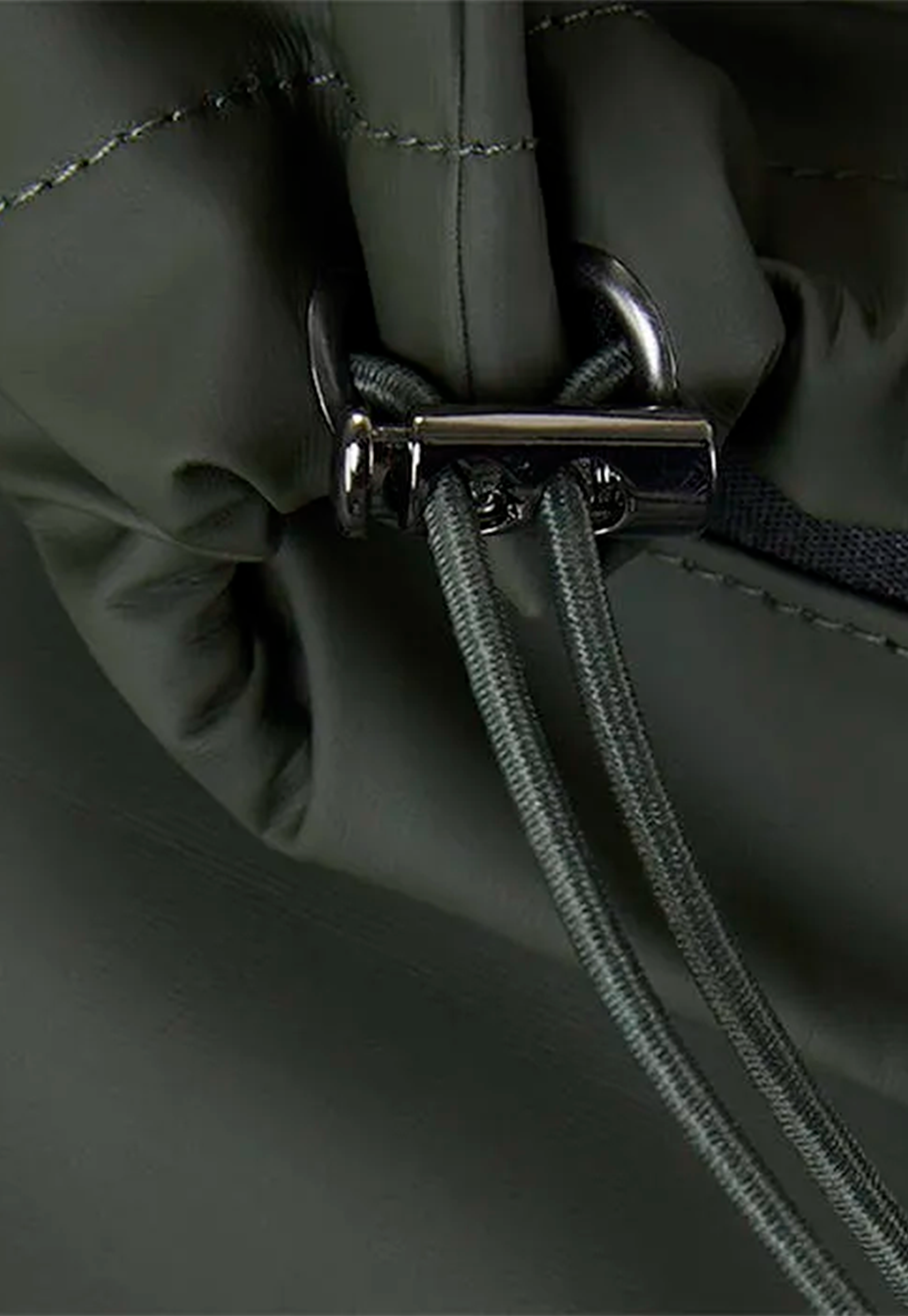 Short Hooded Coat| Green
