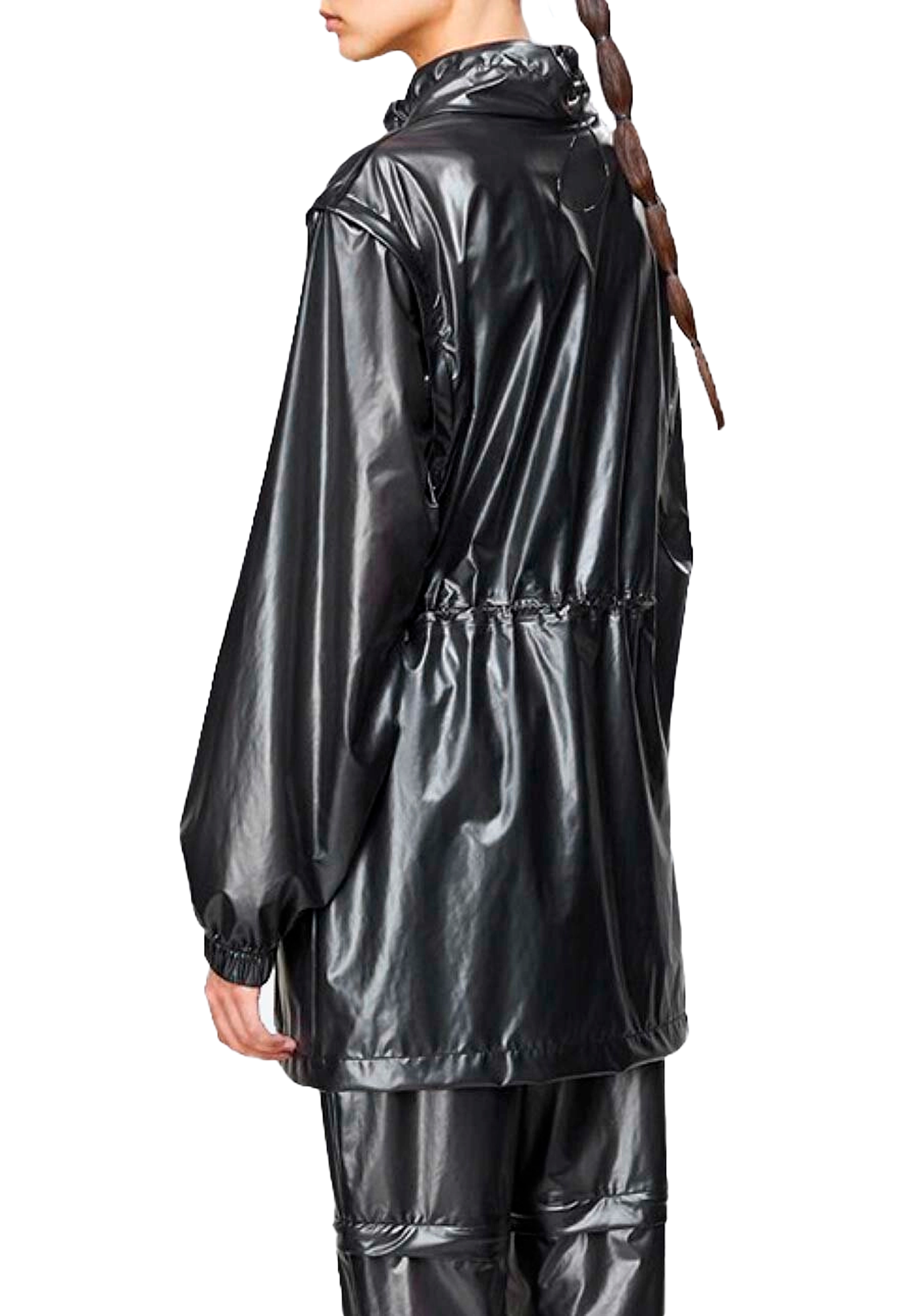 Ultralight Zip Off Parka| Shadow Black