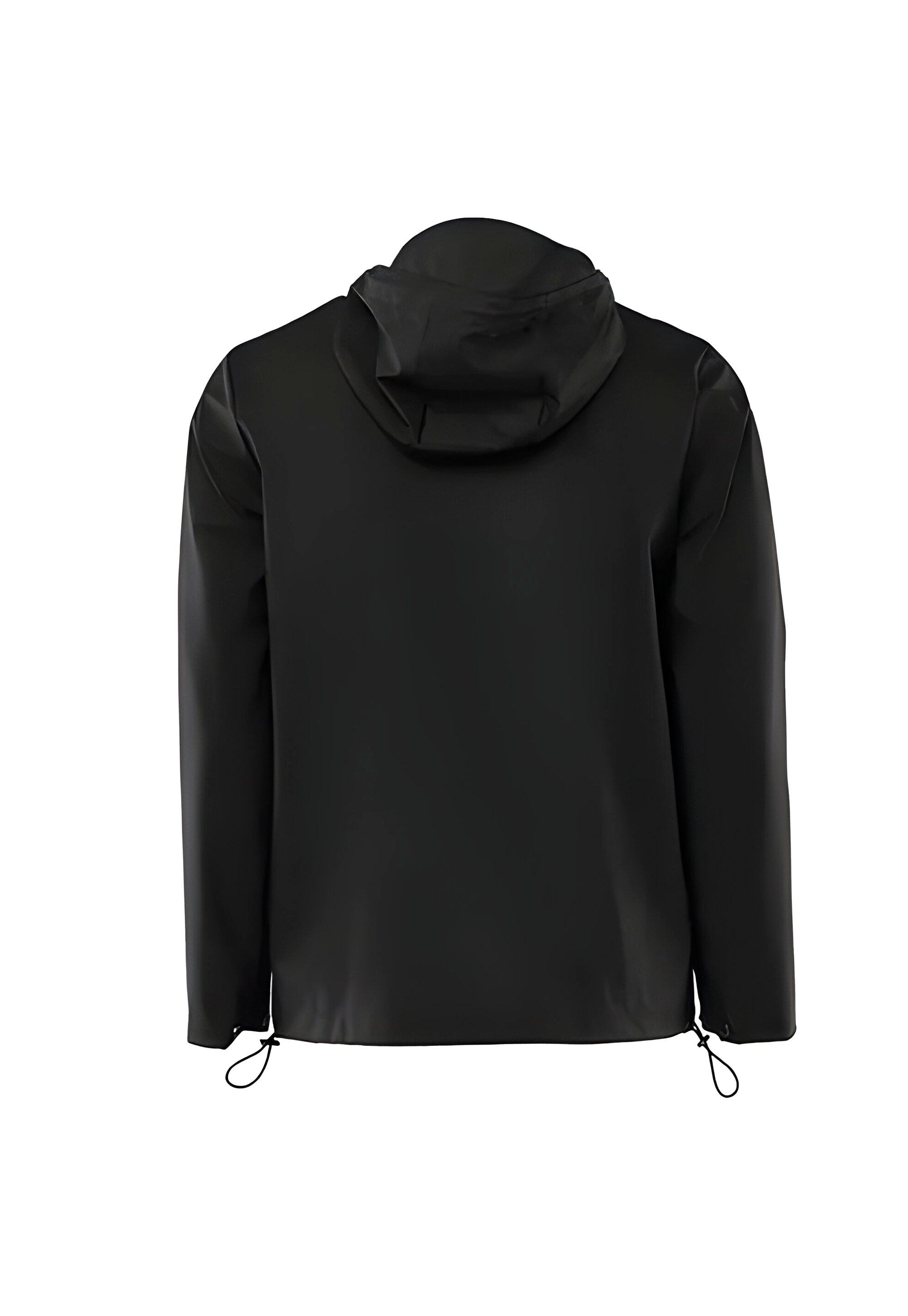 Short Hooded Coat| Black