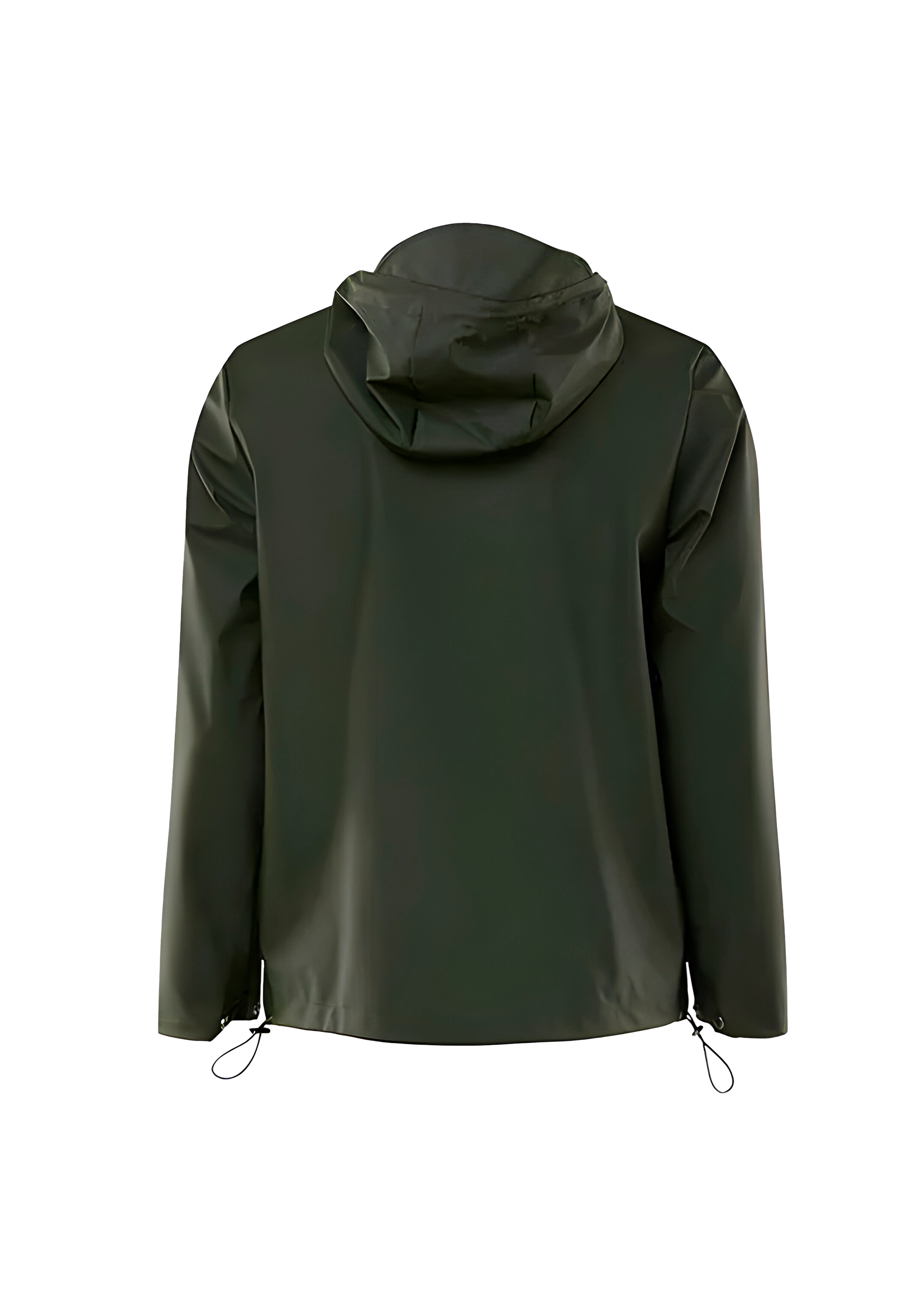 Short Hooded Coat| Green