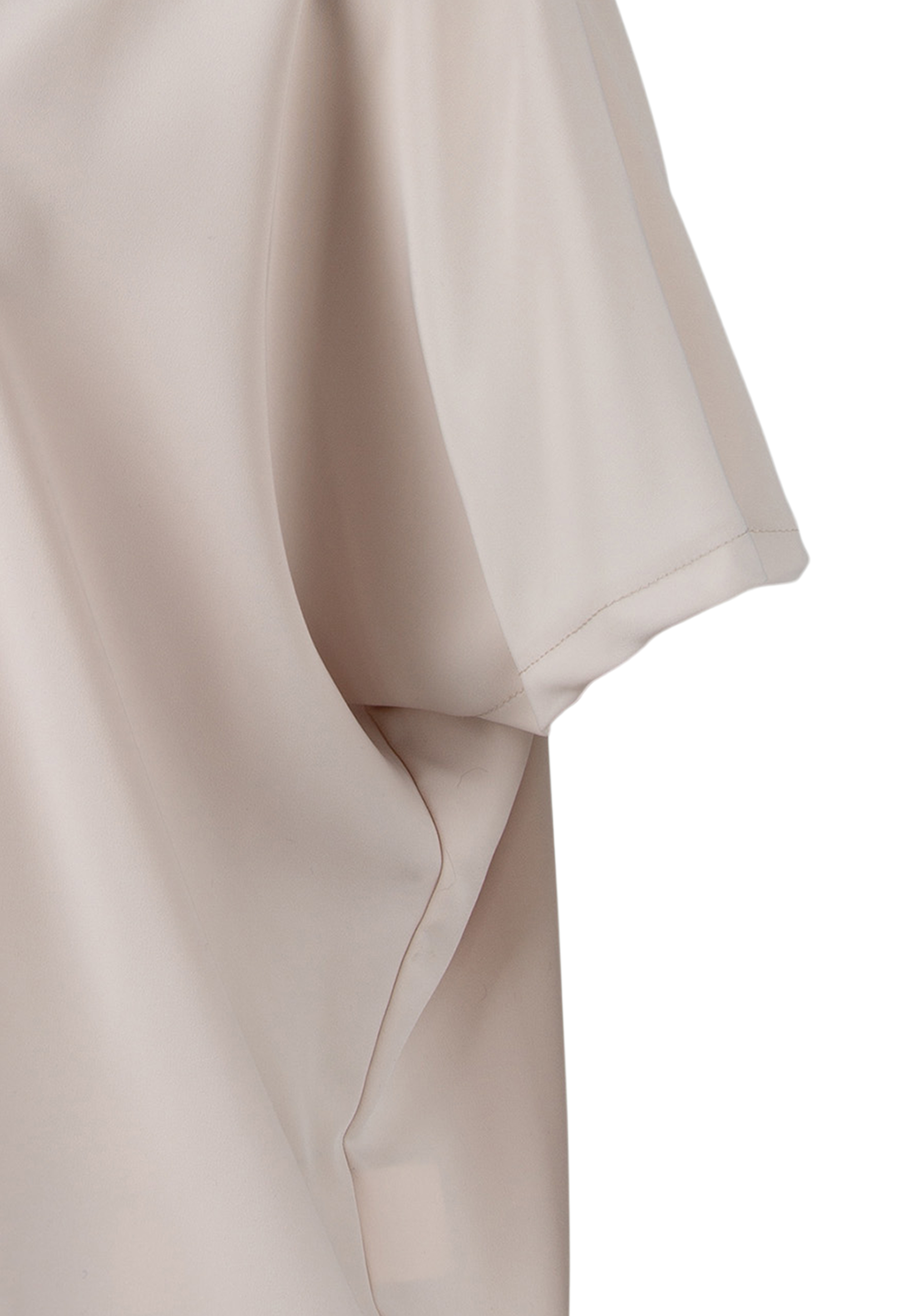 Short-sleeved T-shirt with a foldver