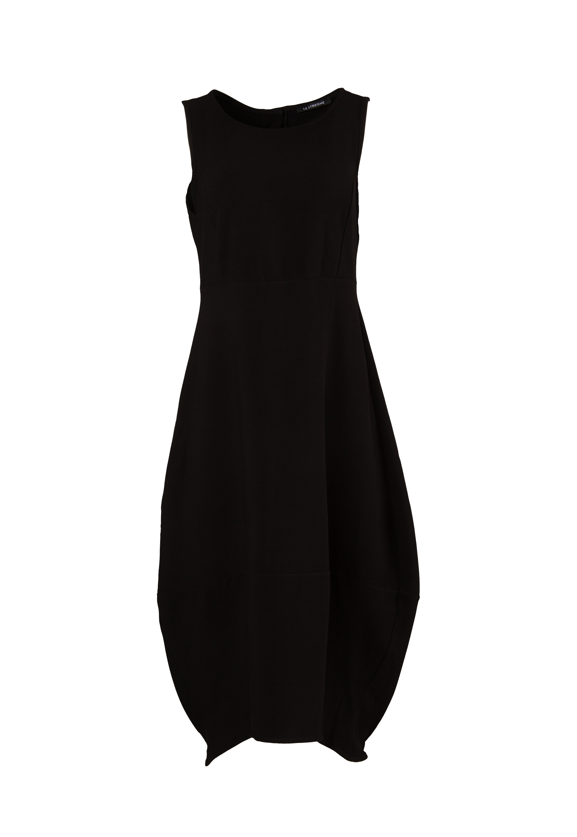 Black sleeveless dress