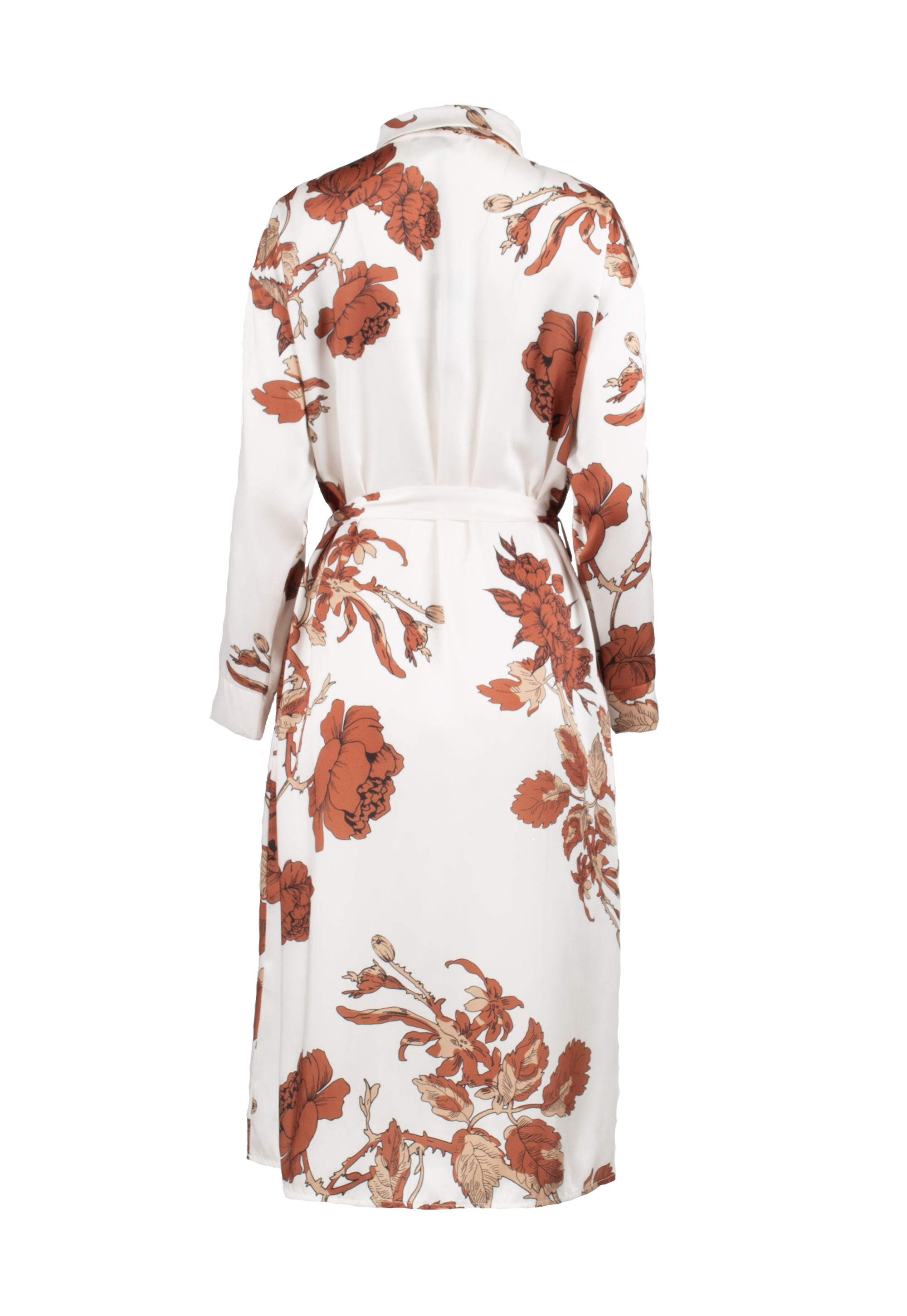 White floral dress