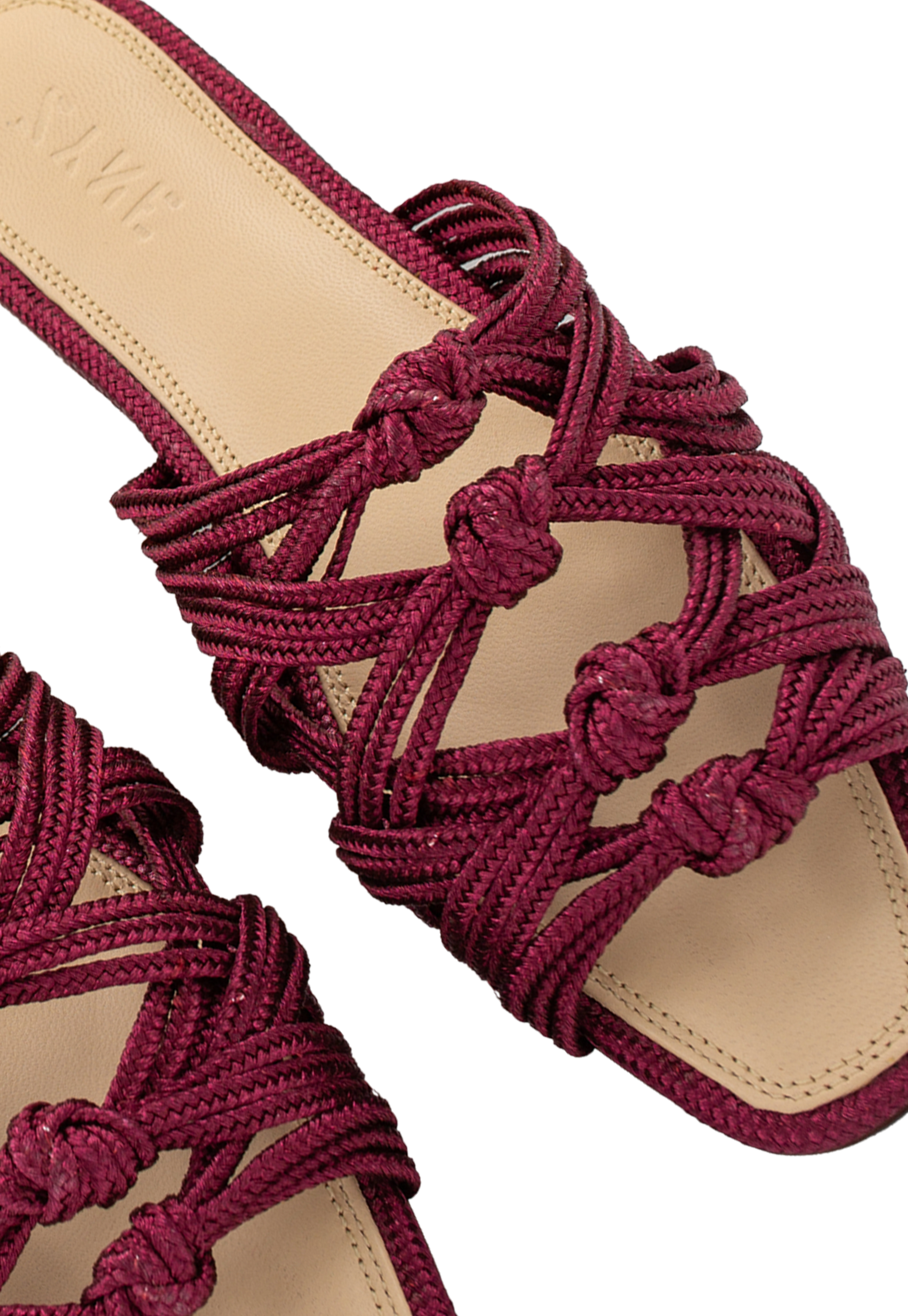 4 Knots Pasmy Burgundy