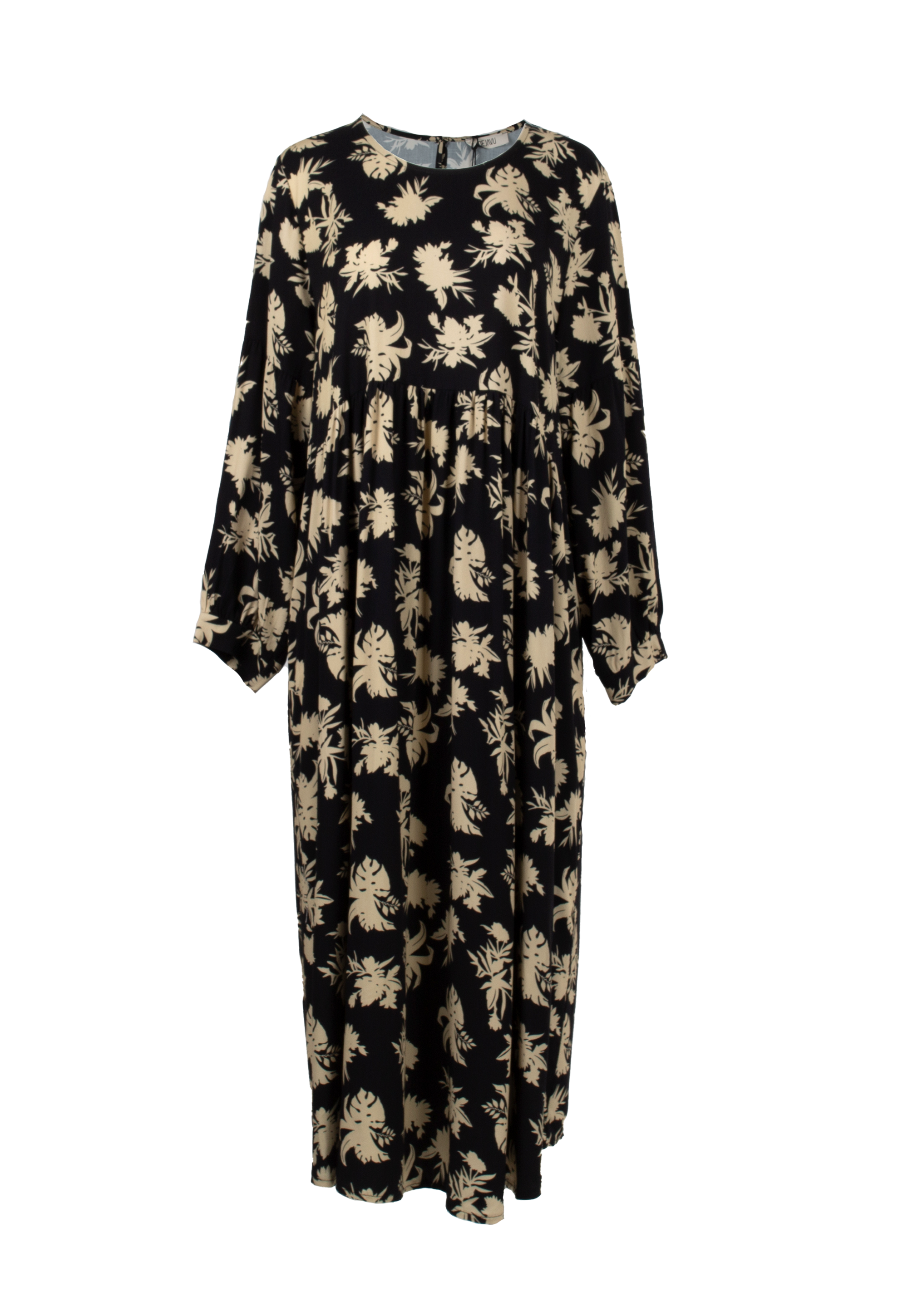 Maxi dress with flowers