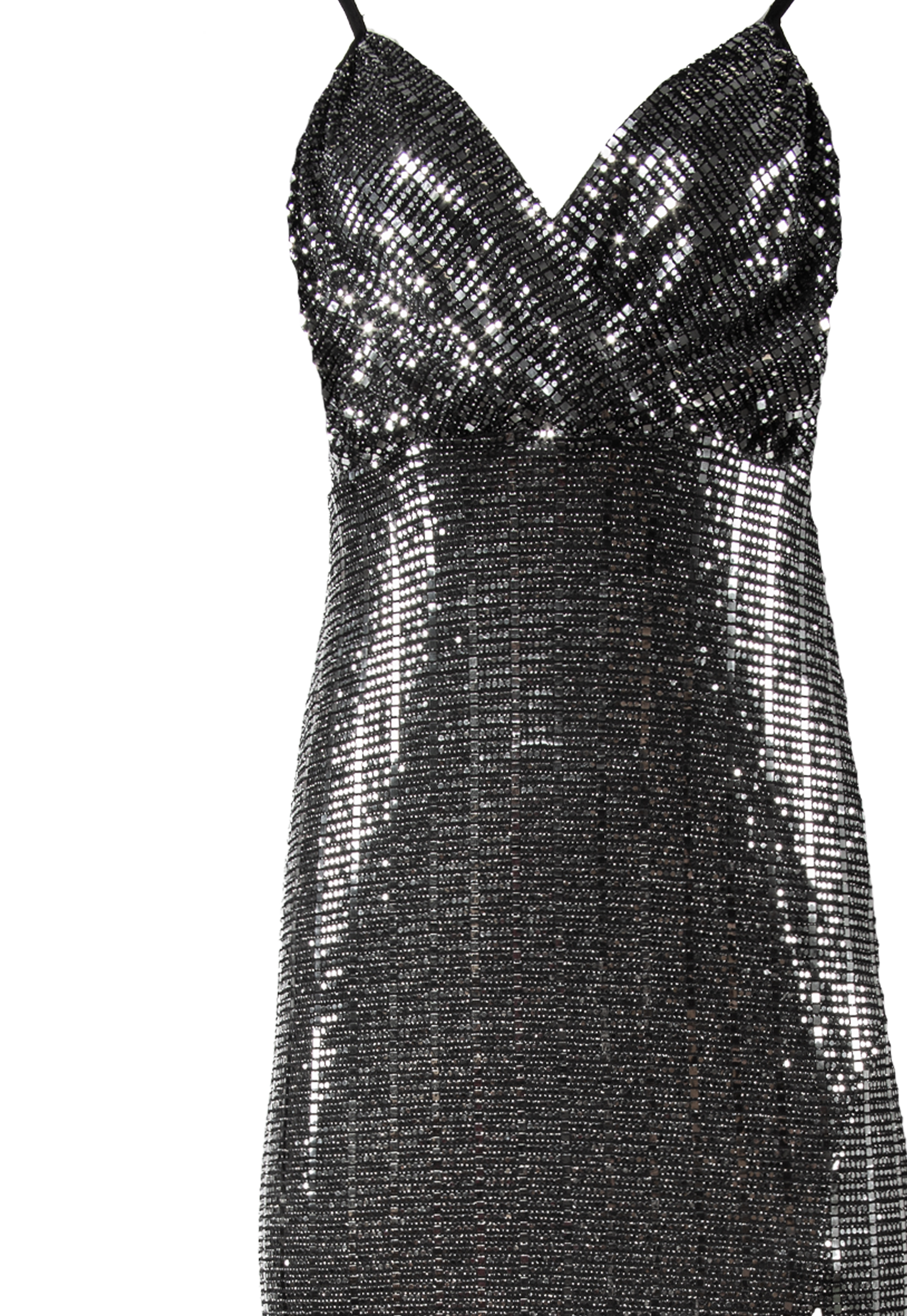 Long dress with silver detailing