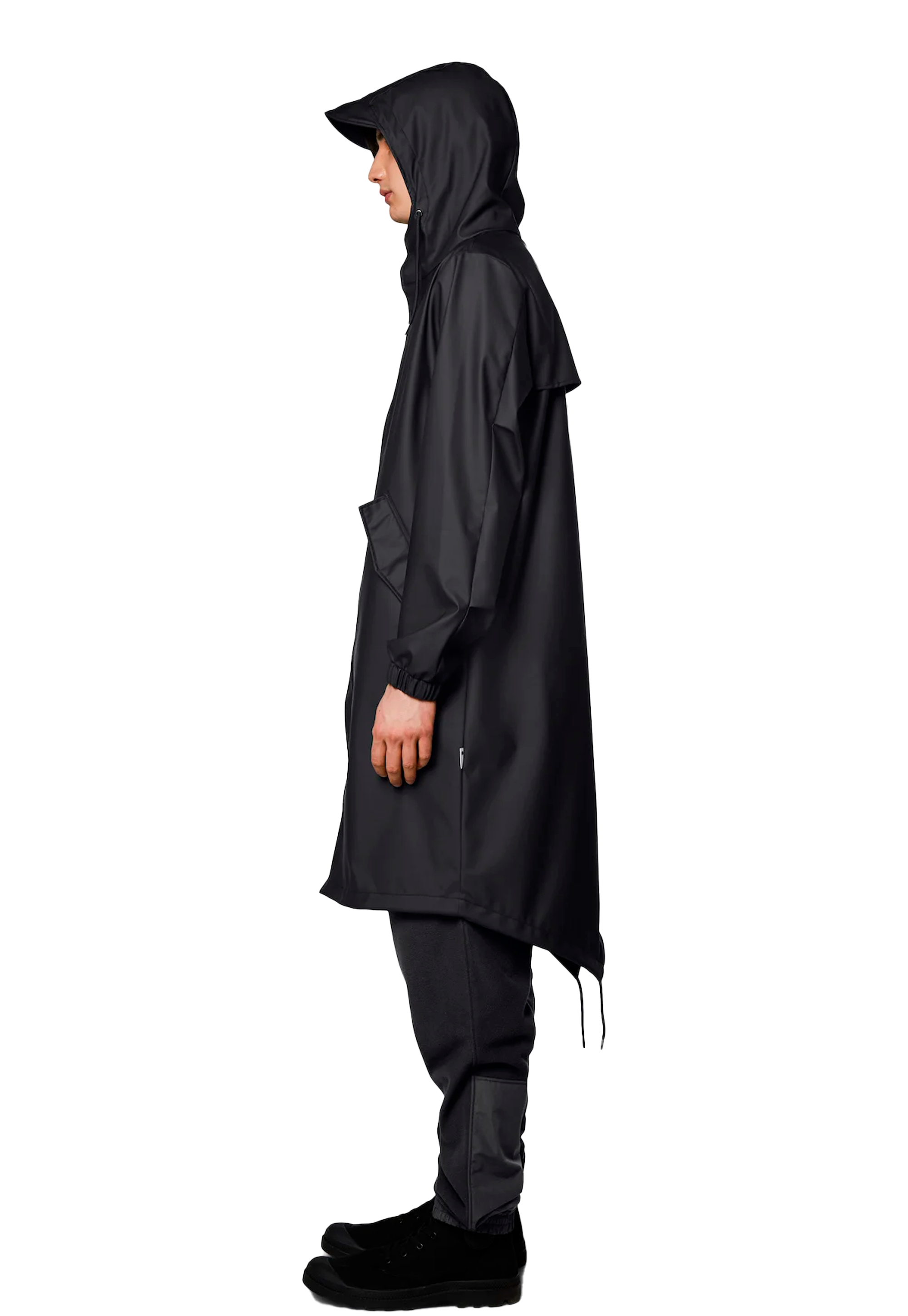 Fishtail Parka|Black