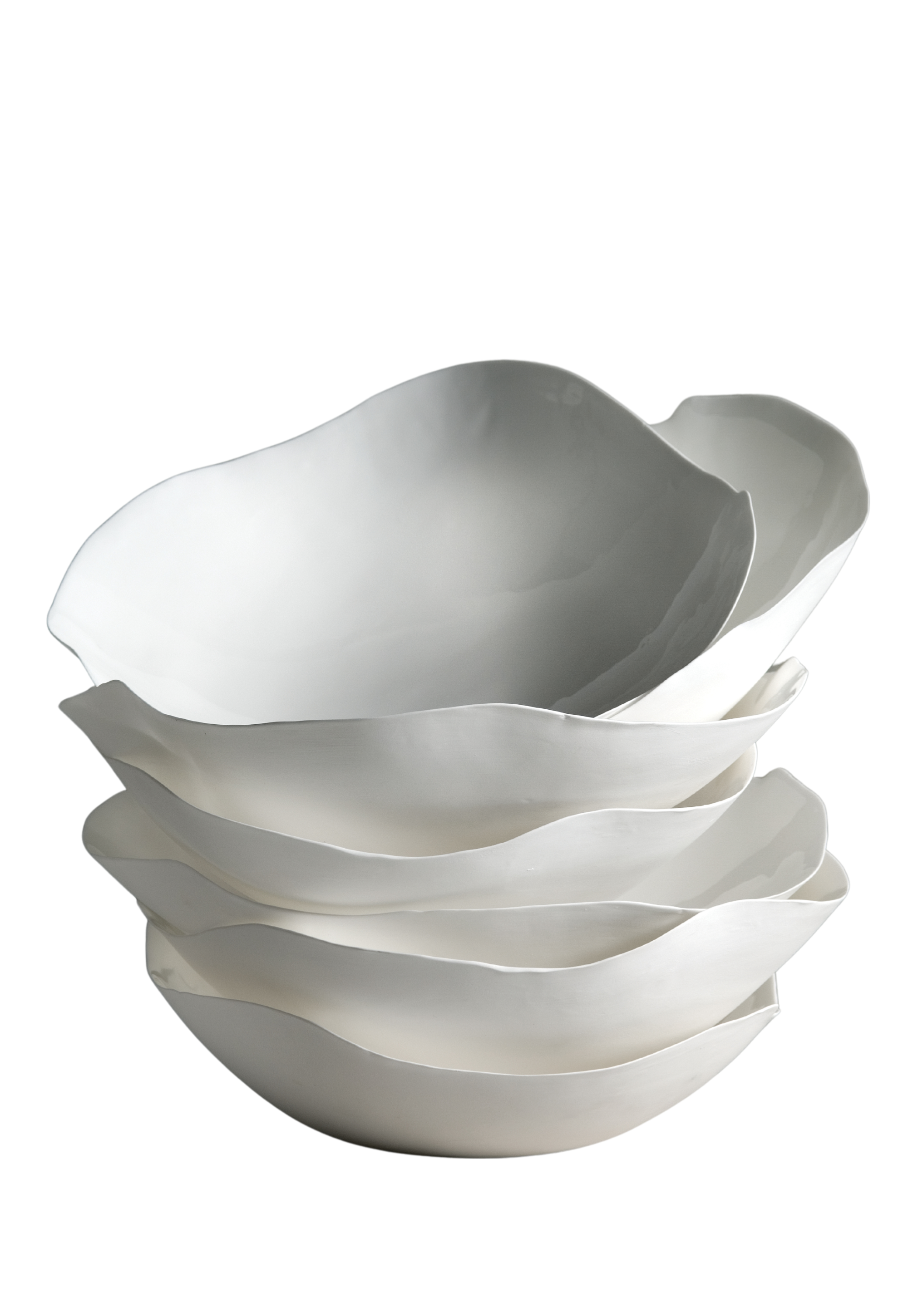 Deep plate oval / Perfect Imperfection / Roos van de Velde / Set of 6 pcs