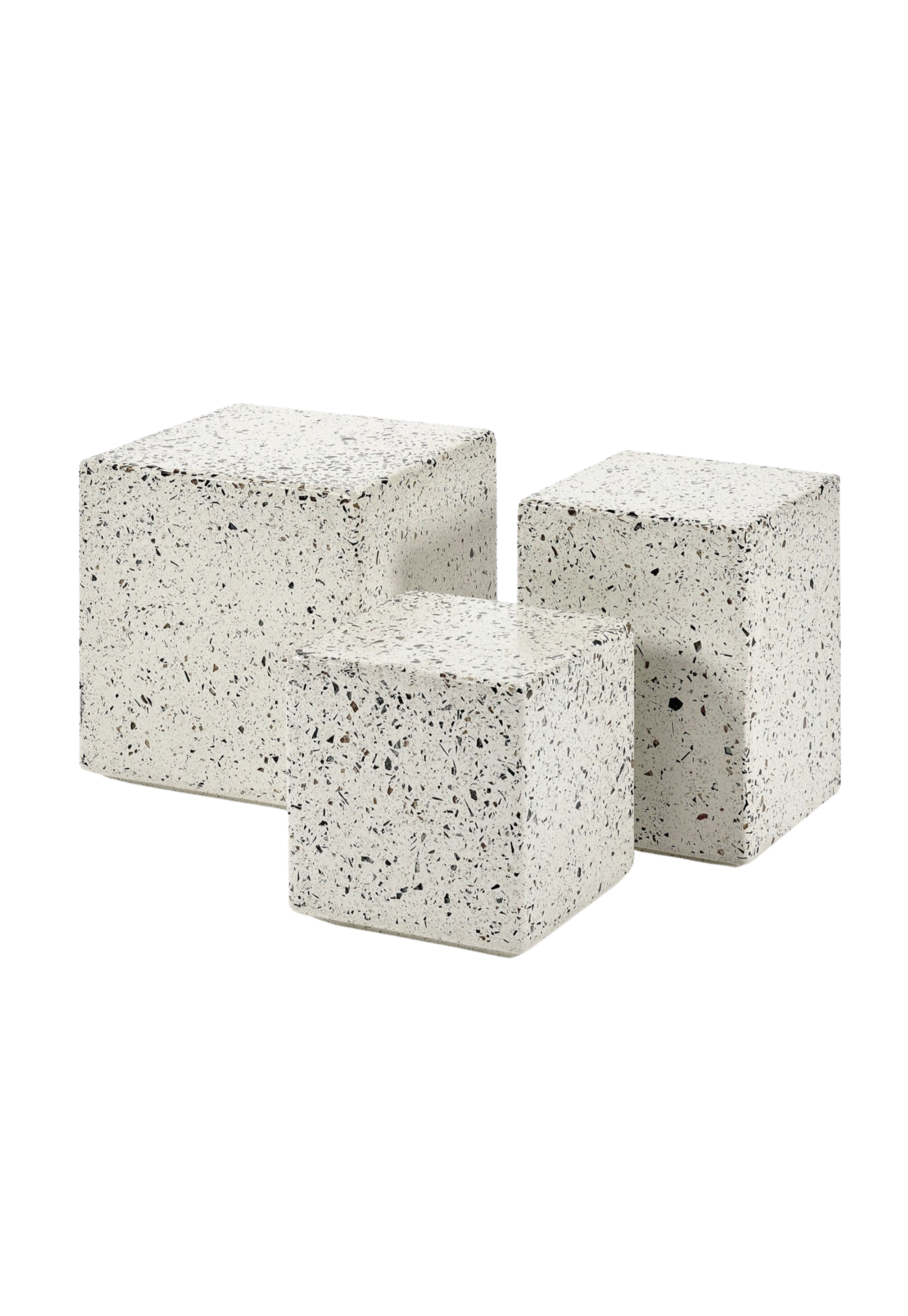 Terrazzo Side Tables / Set of 3 / Marie Michielssen