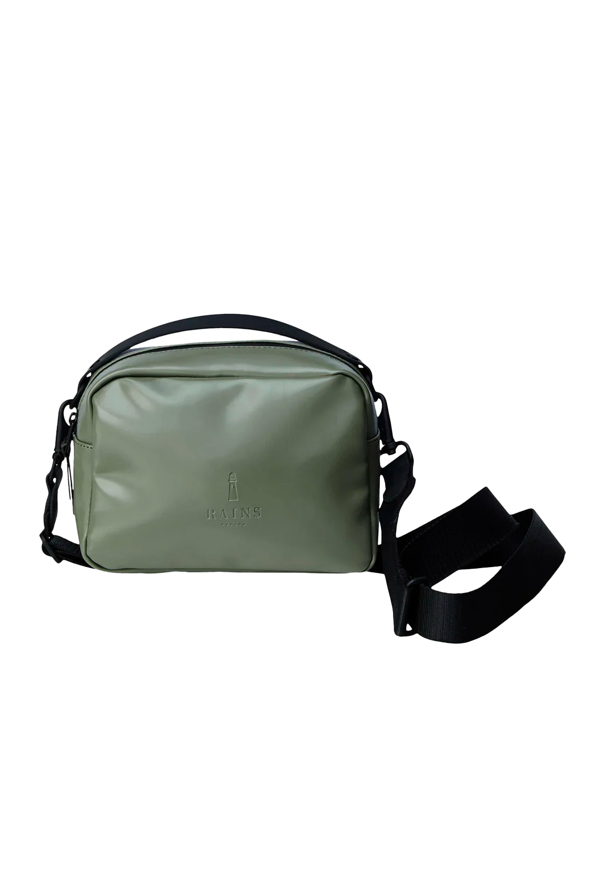 Box Bag | Shiny Olive