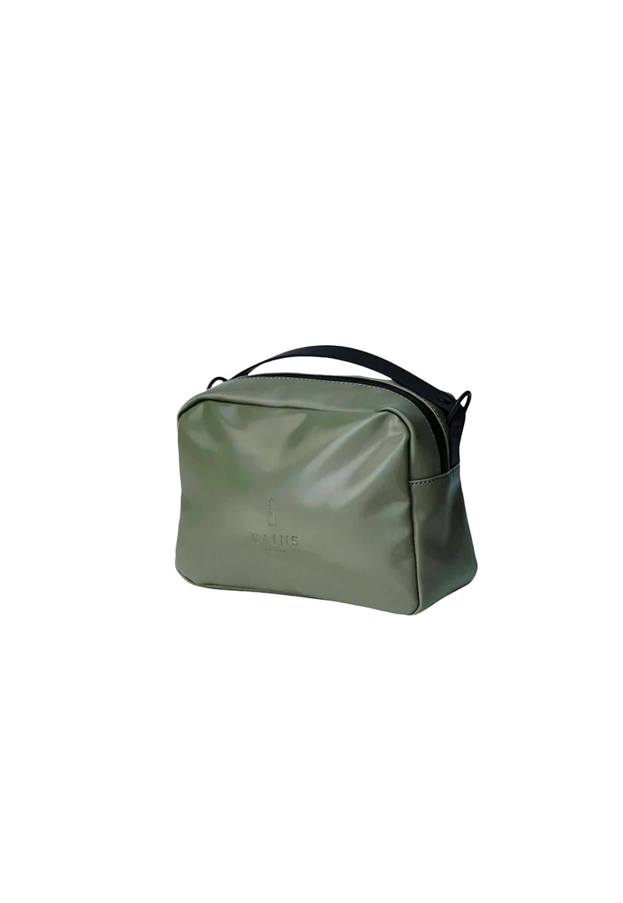 Box Bag | Shiny Olive