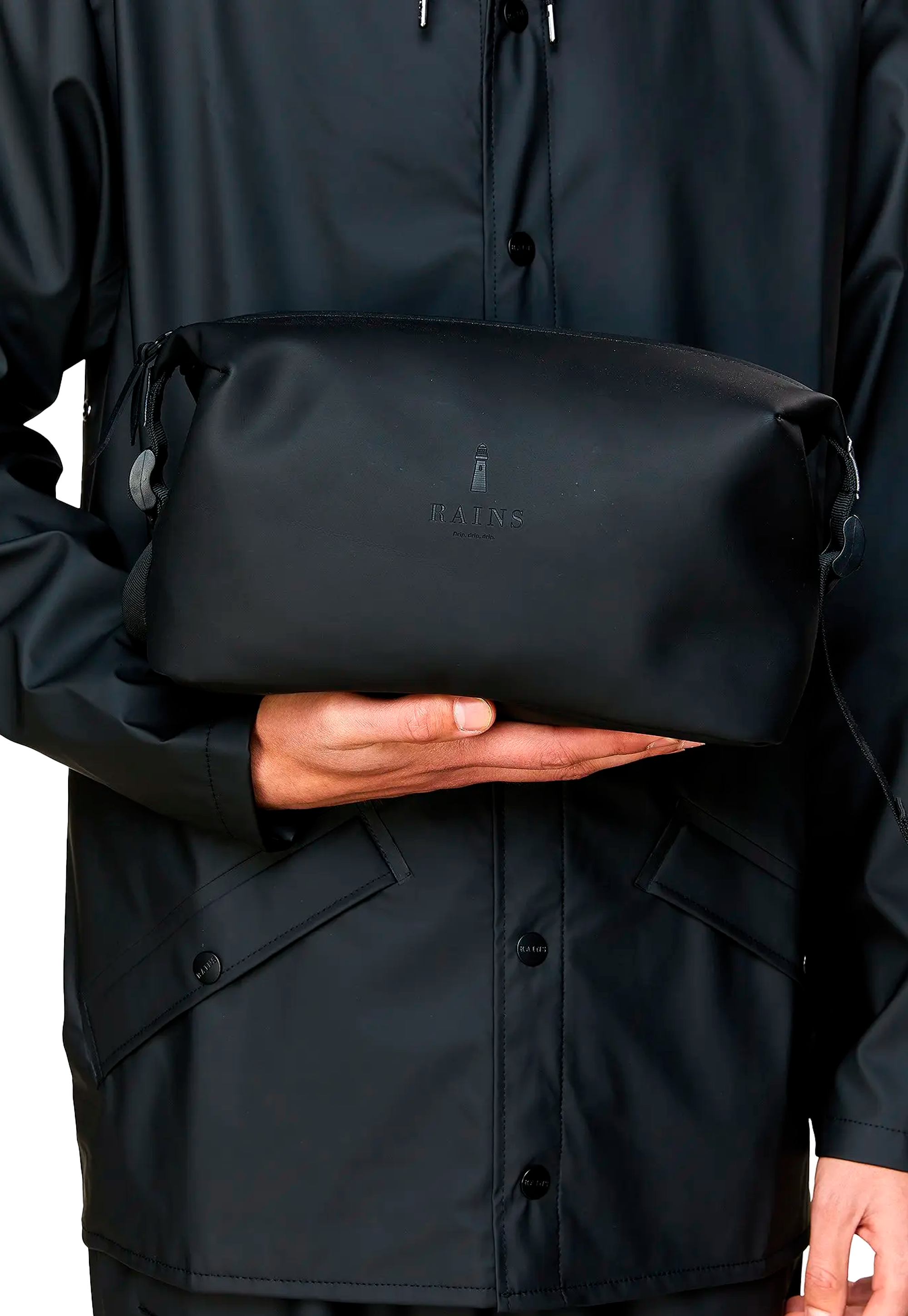 Wash Bag Large | Black