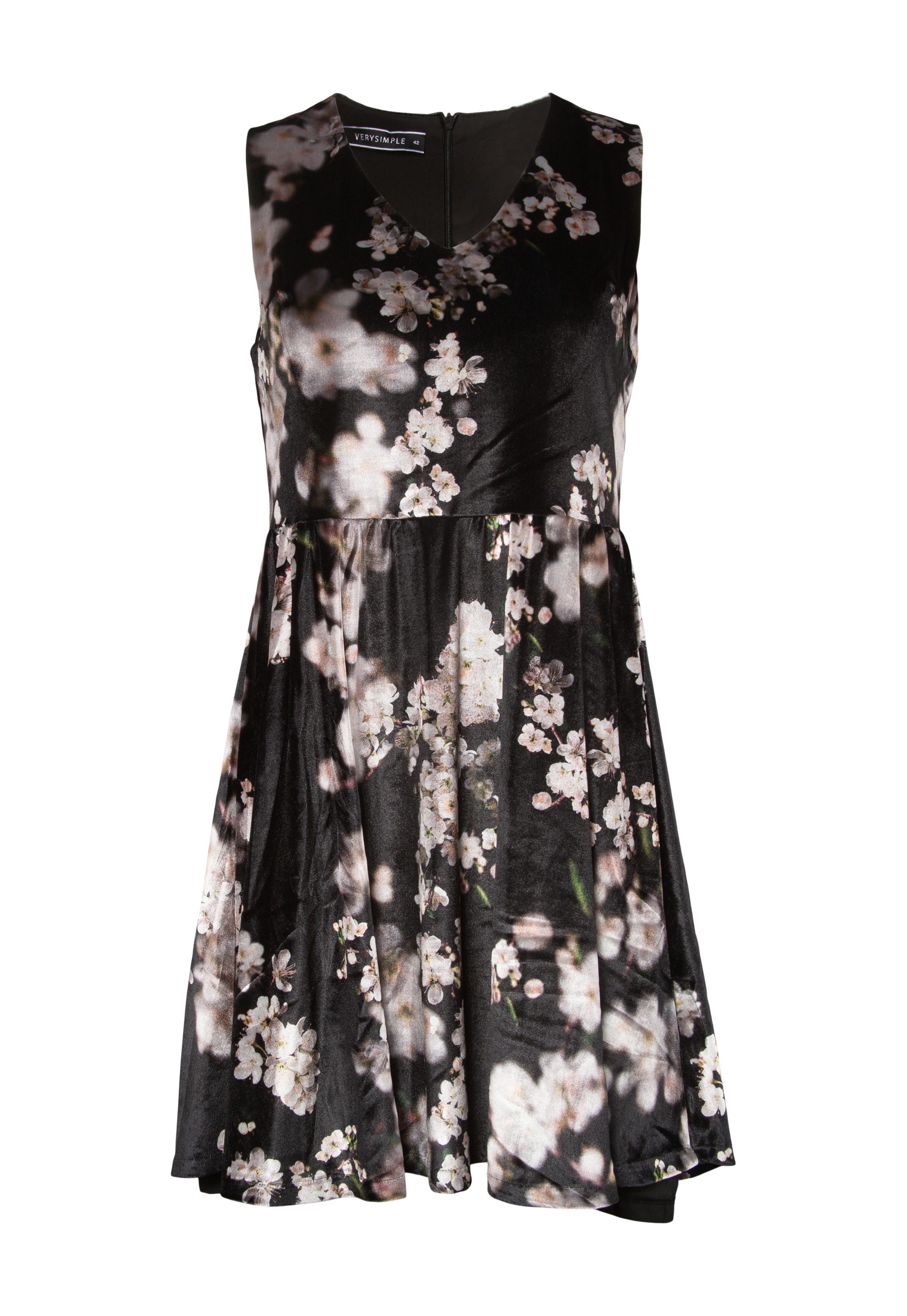 Dress with floral print